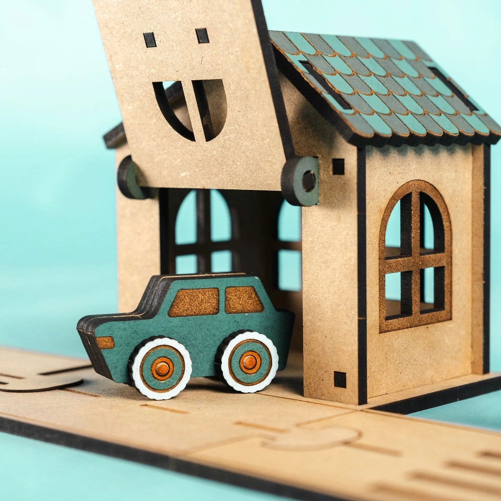 Crateit Crossroad Cottage Wooden Toy