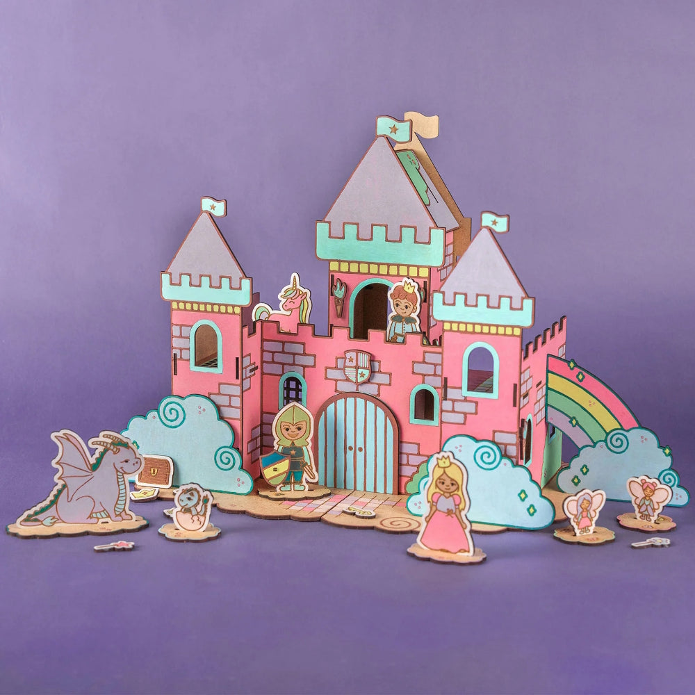 Crateit Dreamland Castle Wooden Toy