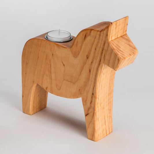 Dala Horse Candle Holder