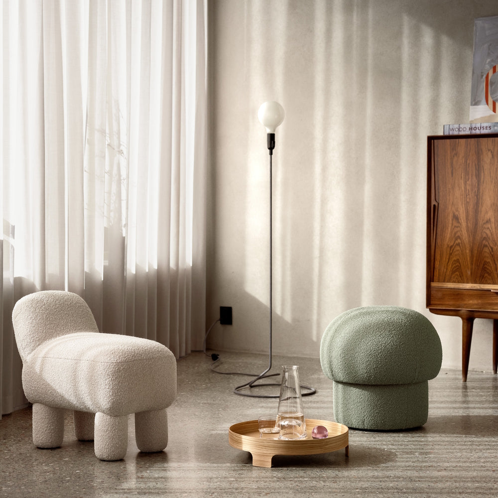 Design House Stockholm Lulu Pouf Cream