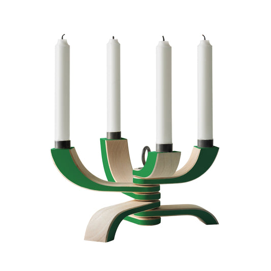 Design House Stockholm Nordic Light Candle Holder 4 Green