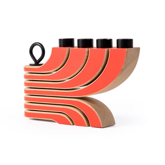 Design House Stockholm Nordic Light Candle Holder 4 Red