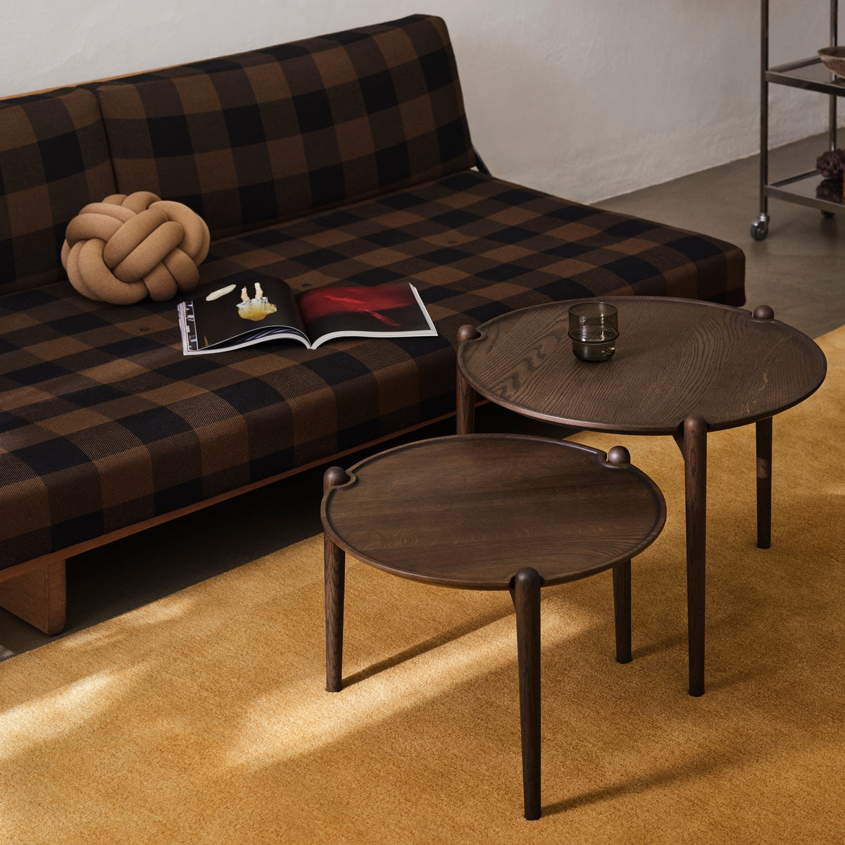 Design House Stockholm Aria Table High Dark Oak
