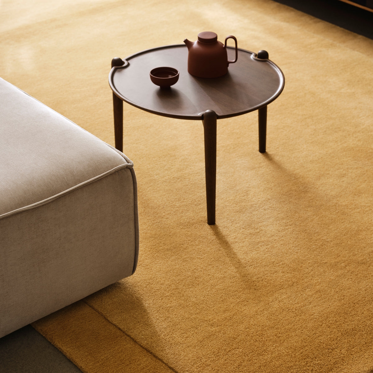 Design House Stockholm Aria Table Low Dark Oak