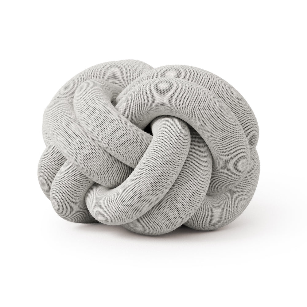Design House Stockholm Knot Cushion White Grey