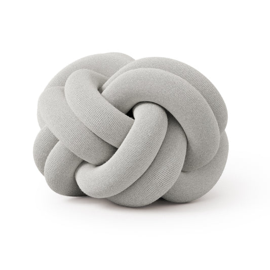 Design House Stockholm Knot Cushion White Grey