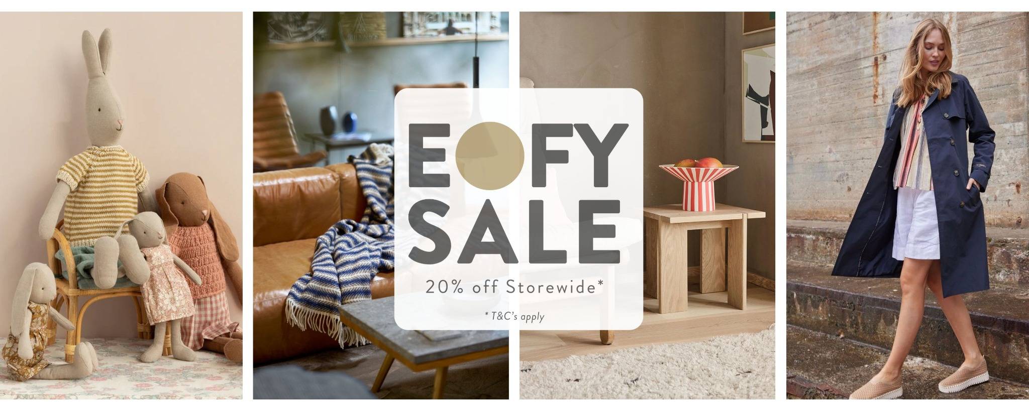 A selection of products from Maileg, Klippan, OYOY and Ilse Jacobsen sold by Nordic Fusion 