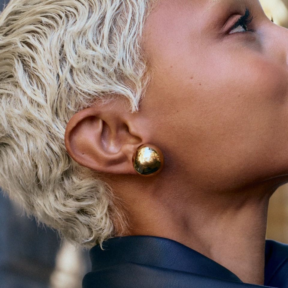 Edblad Bead Studs Gold