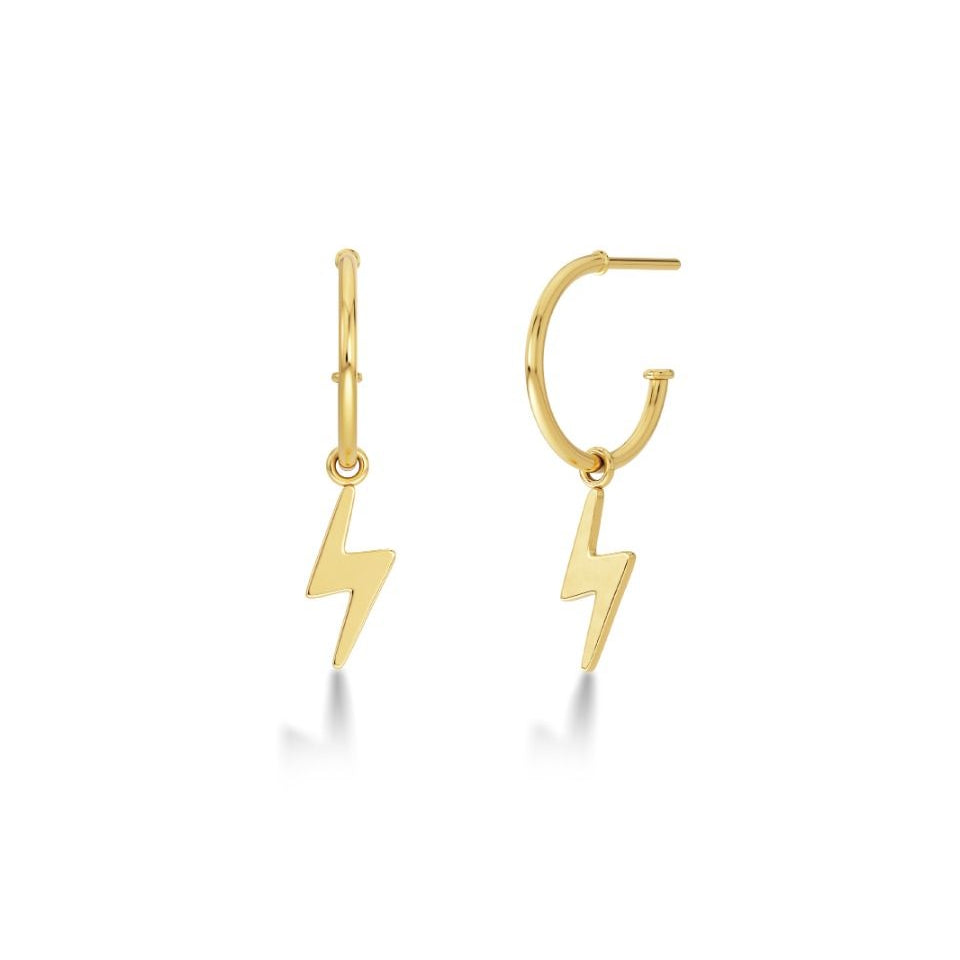 Edblad Lightning Creoles Gold