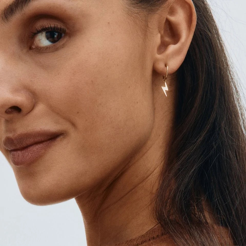 Edblad Lightning Creoles Gold