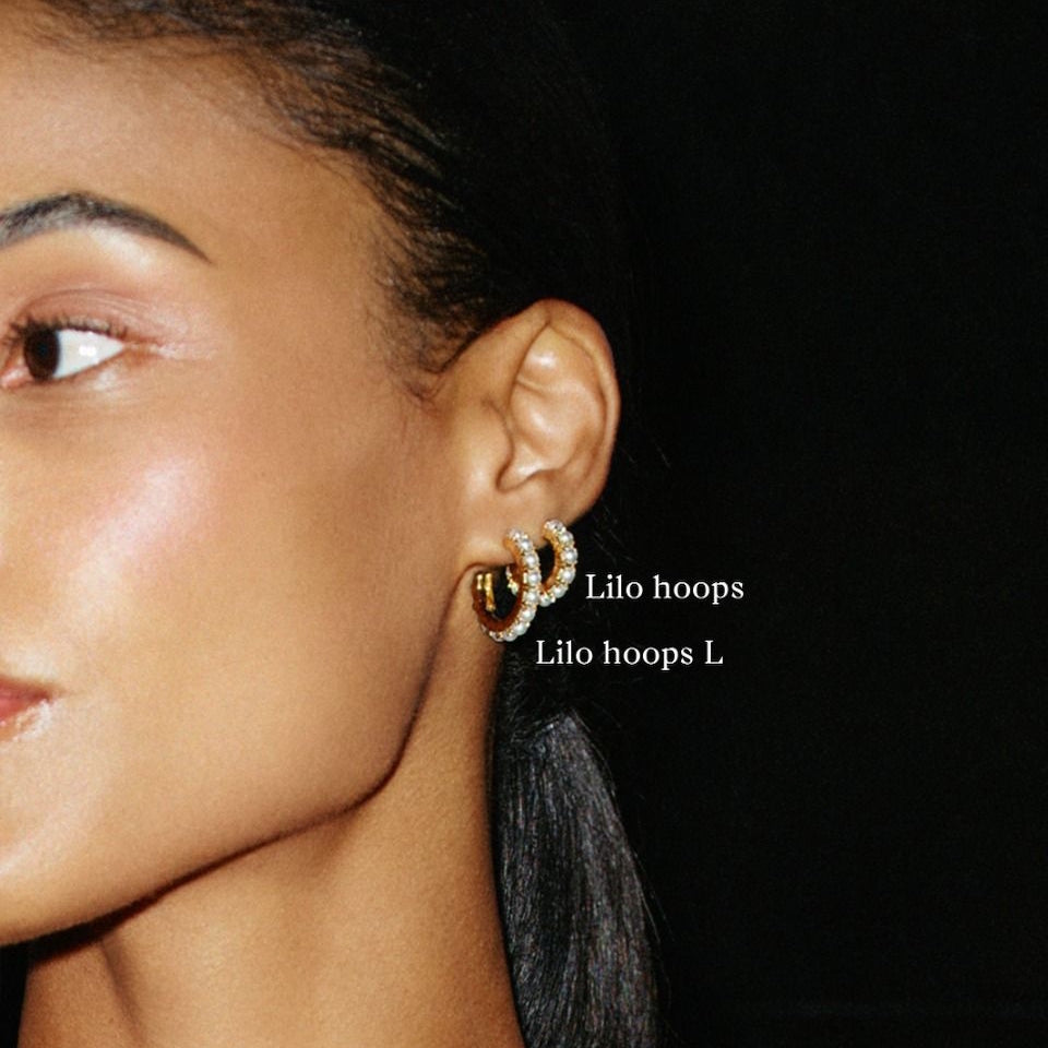 Edblad Lilo Hoops L Gold