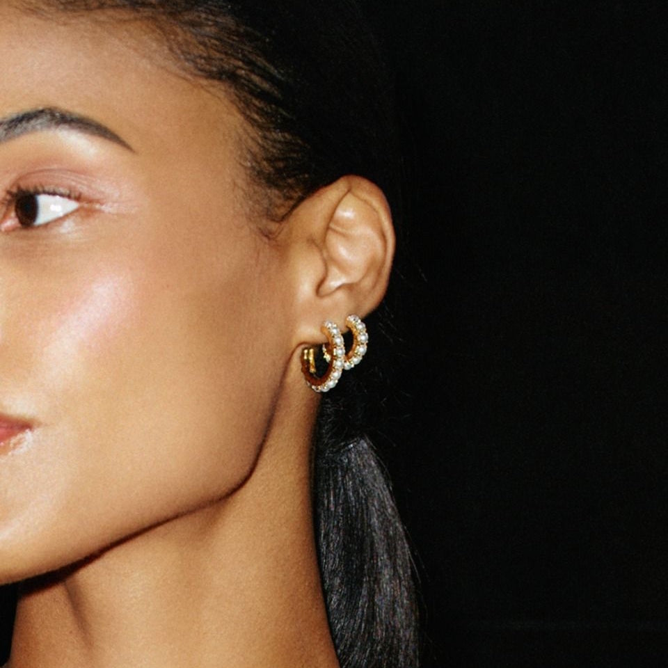 Edblad Lilo Hoops L Gold