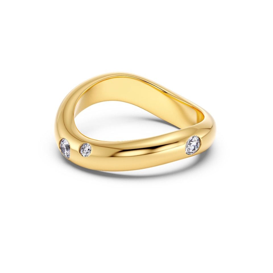 Edblad Selena Ring CZ Gold