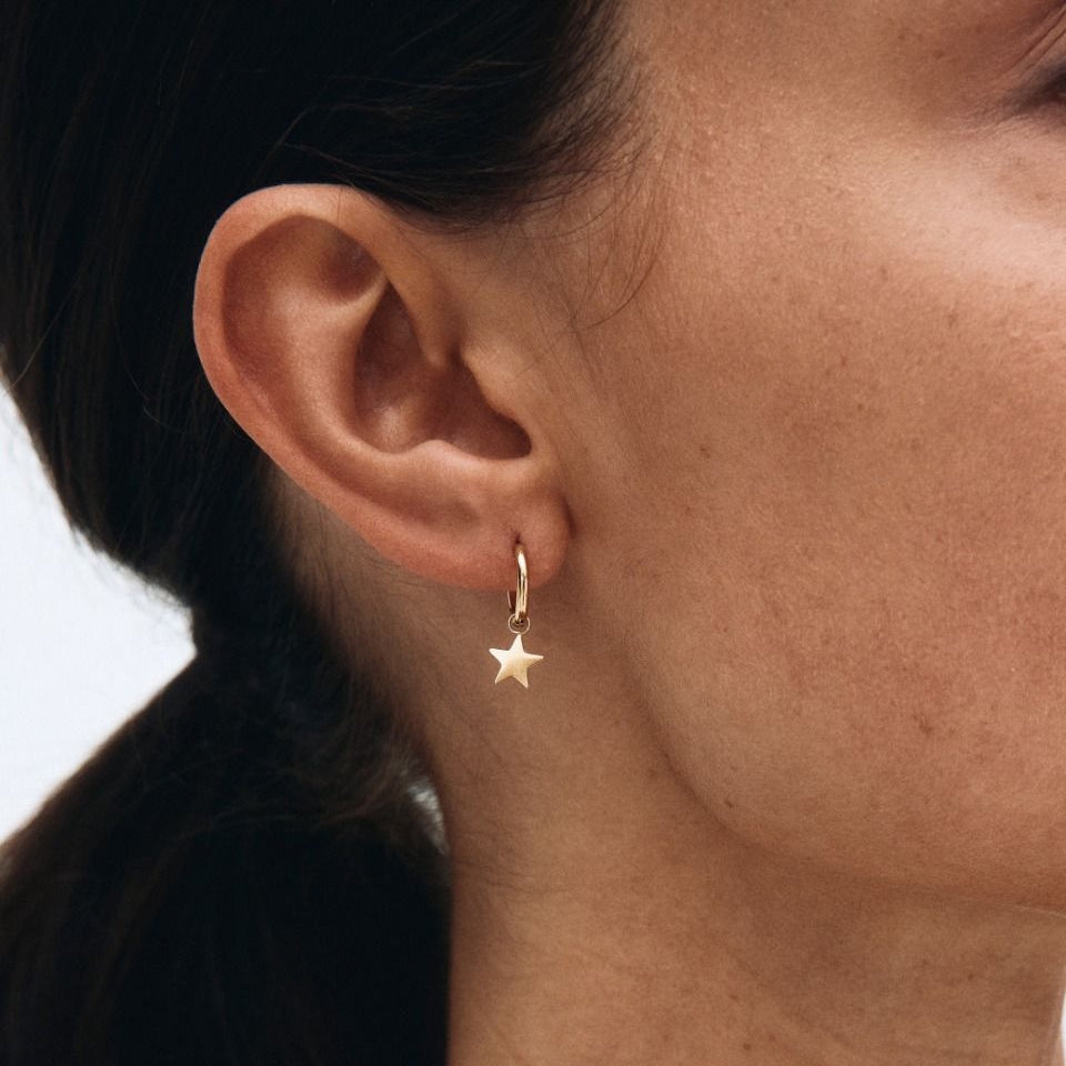 Edblad Sirius Hoops Gold