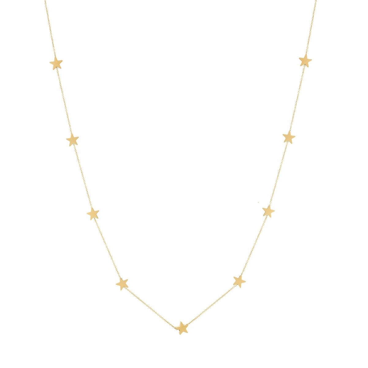Sirius Necklace Multi Gold