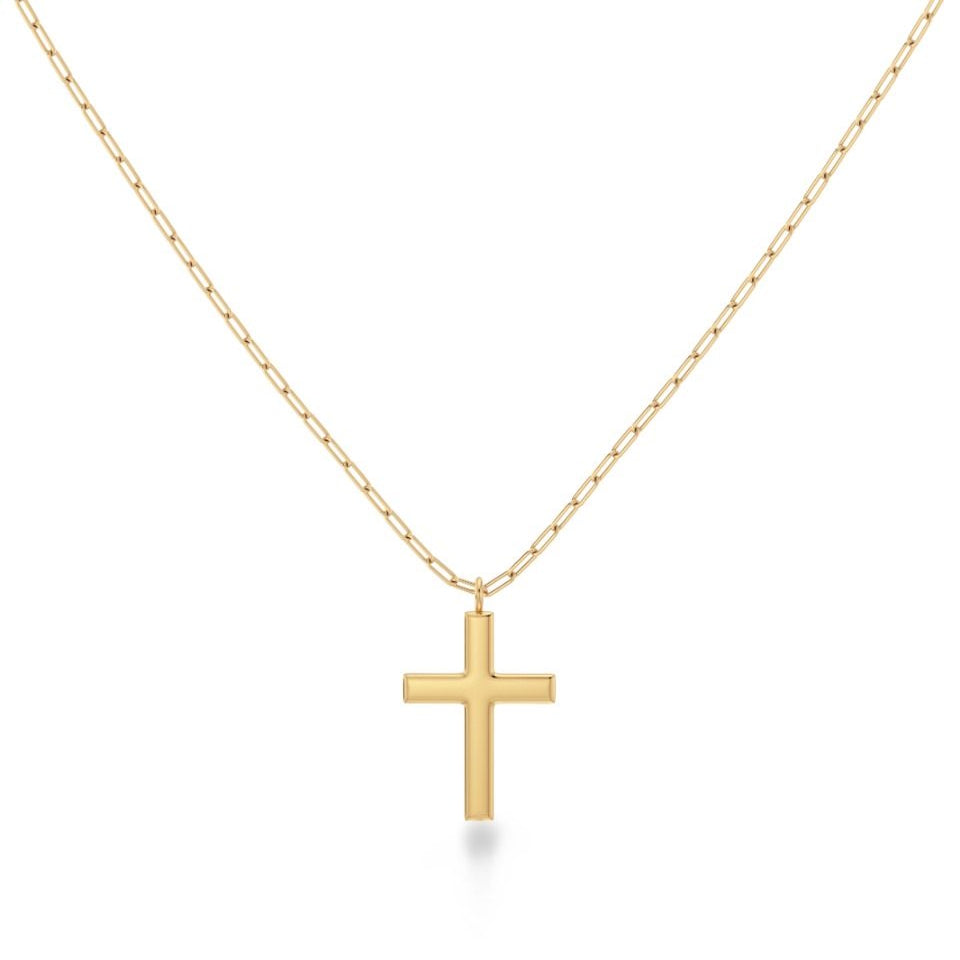 Edblad Spirit Cross Necklace Gold