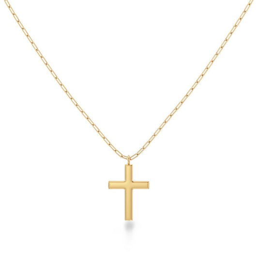 Edblad Spirit Cross Necklace Gold