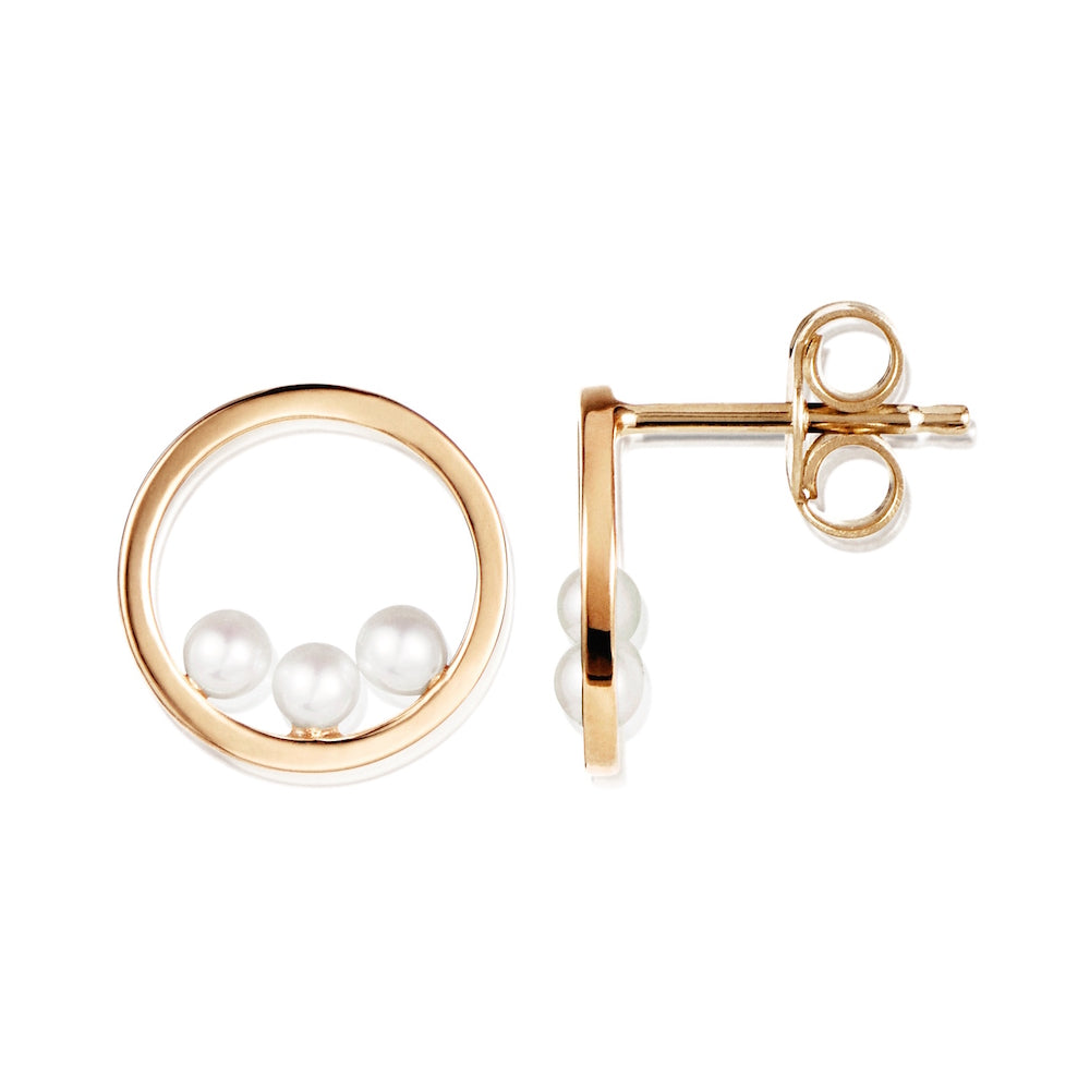 Efva Attling Little Roller Coaster Earrings Gold
