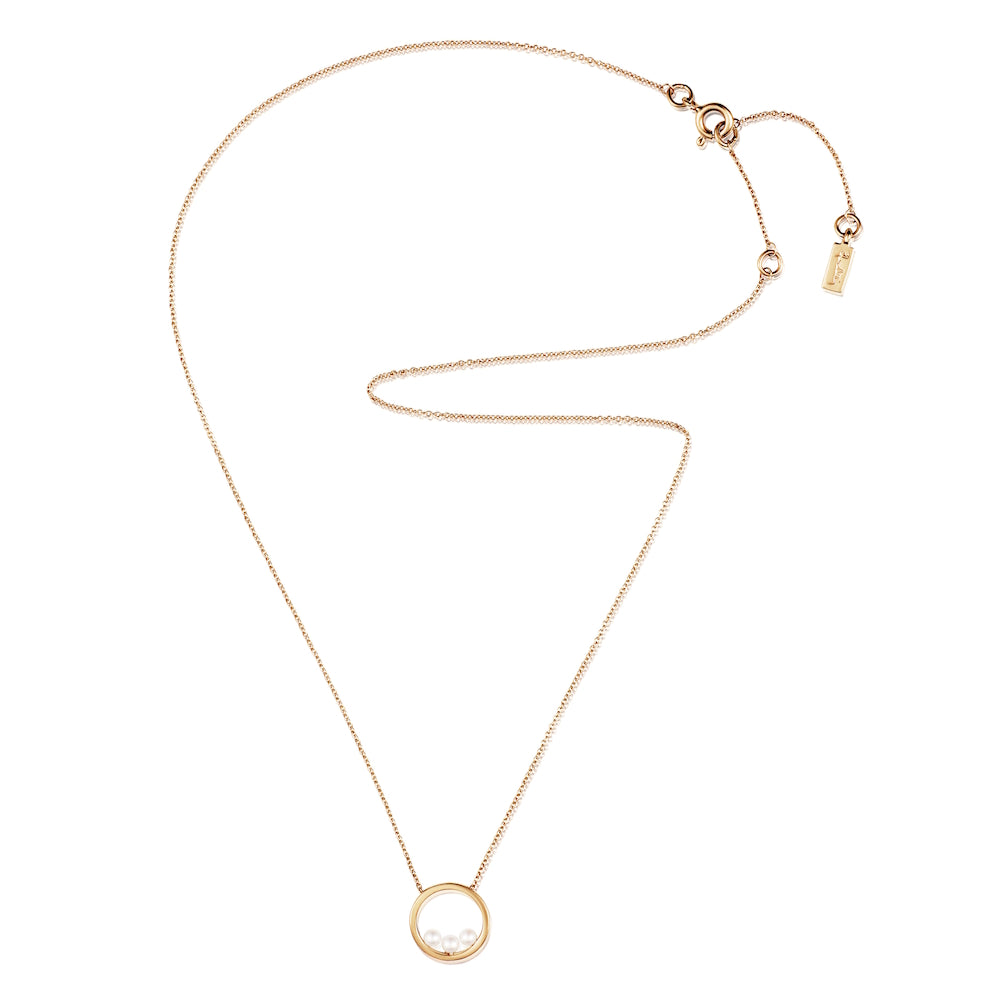 Efva Attling Little Roller Coaster Necklace Gold