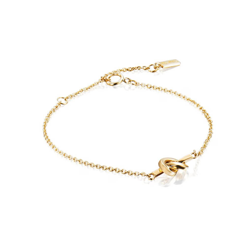 EfvaAttlingLoveKnotBraceletGoldPlated_1