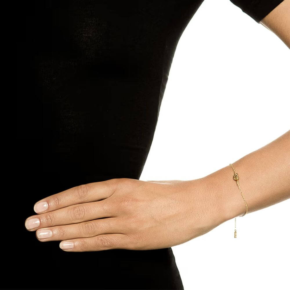 EfvaAttlingLoveKnotBraceletGoldPlated_1
