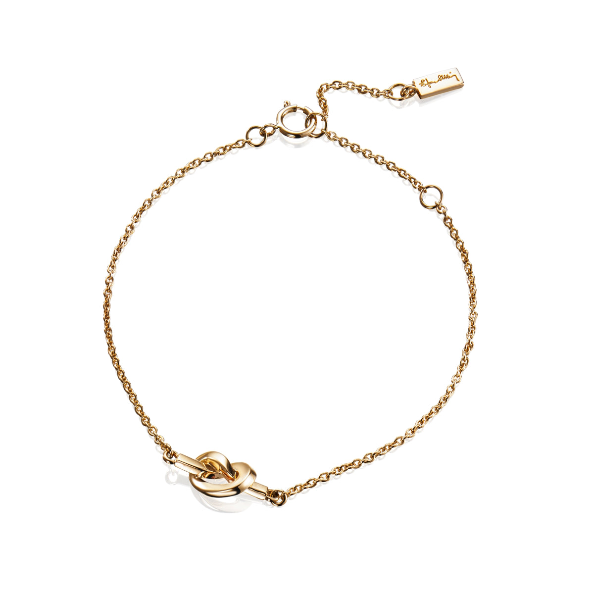 EfvaAttling-love-knot-bracelet-gold