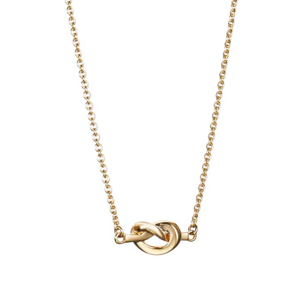 EfvaAttlingLoveKnotNecklaceGoldPlated_1