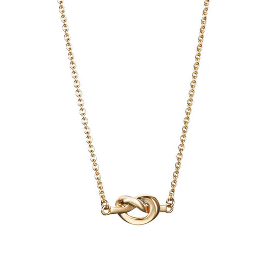 EfvaAttlingLoveKnotNecklaceGoldPlated_1