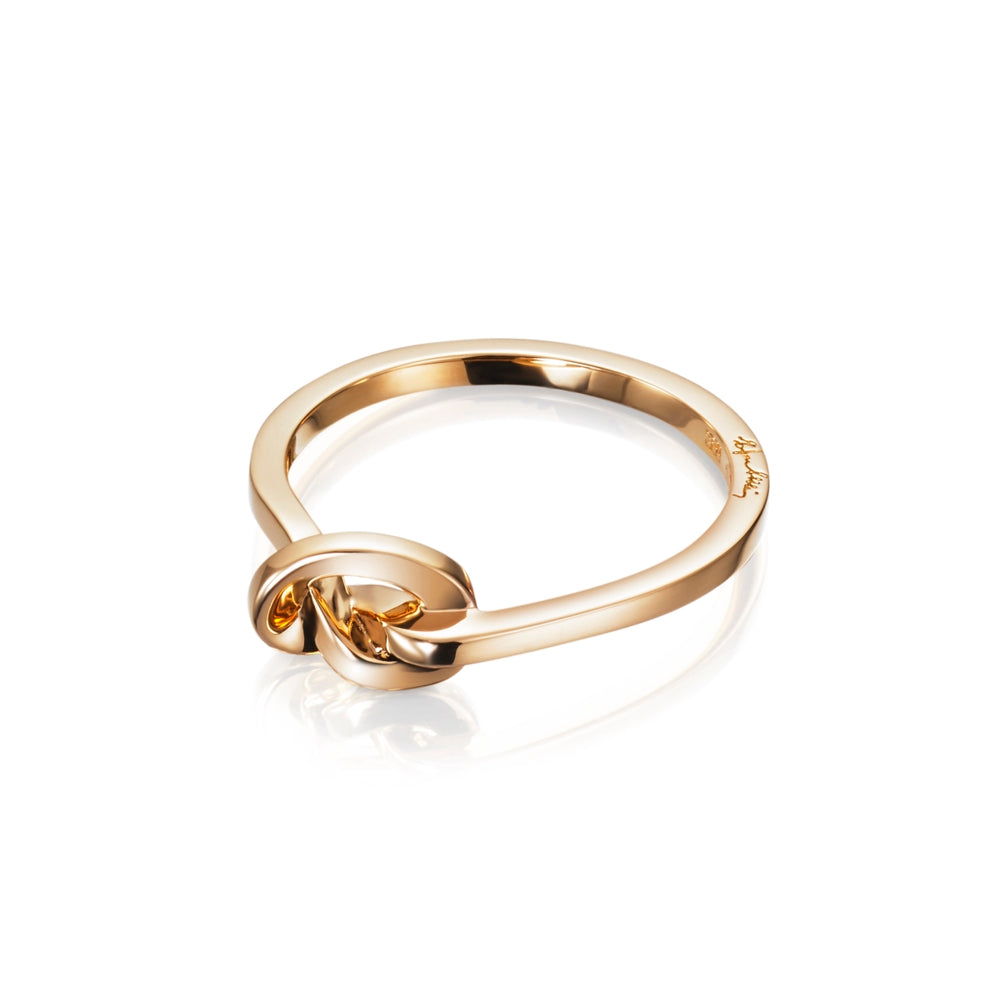 Efva Attling Love Knot Ring Gold
