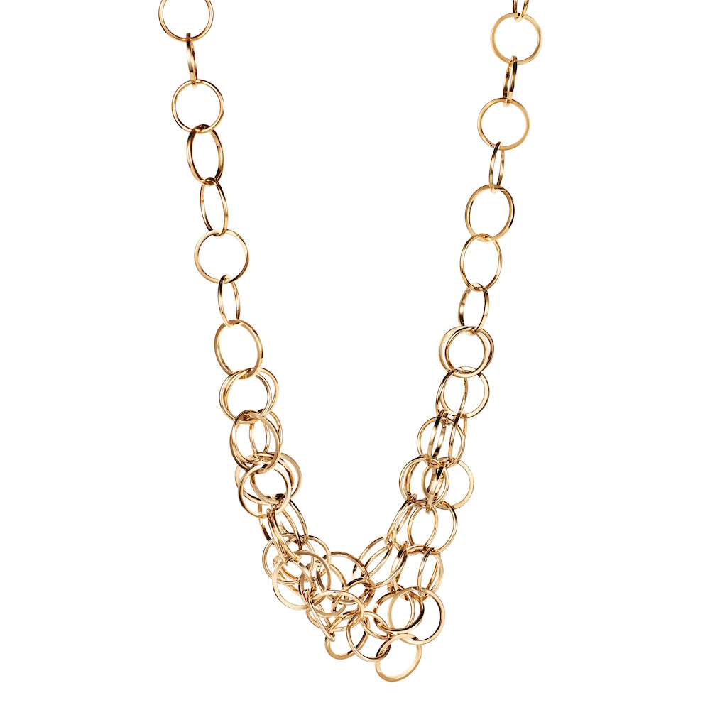 Efva Attling Messy Rings Collier Gold Plated