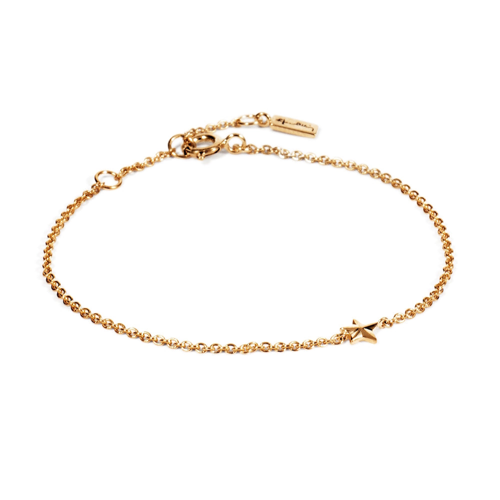 Efva Attling Micro Catch A Falling Star Bracelet Gold