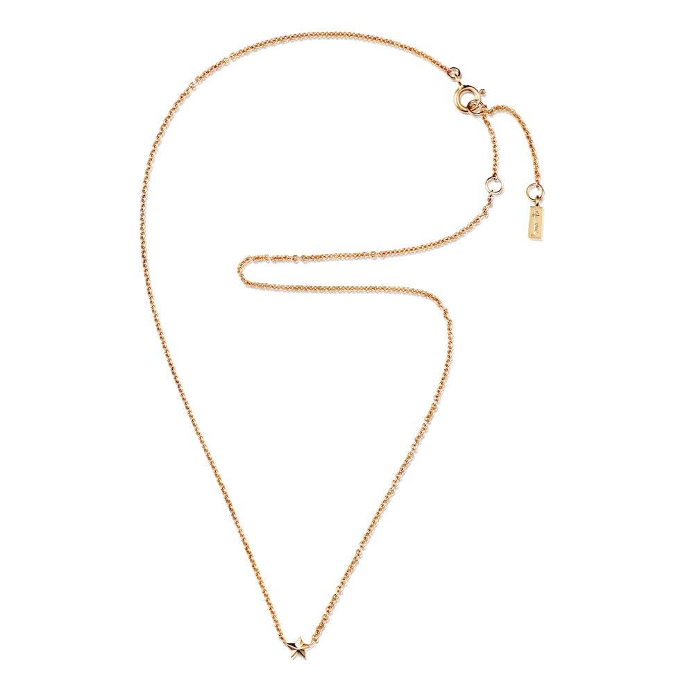 Efva Attling Micro Catch A Falling Star Necklace Gold