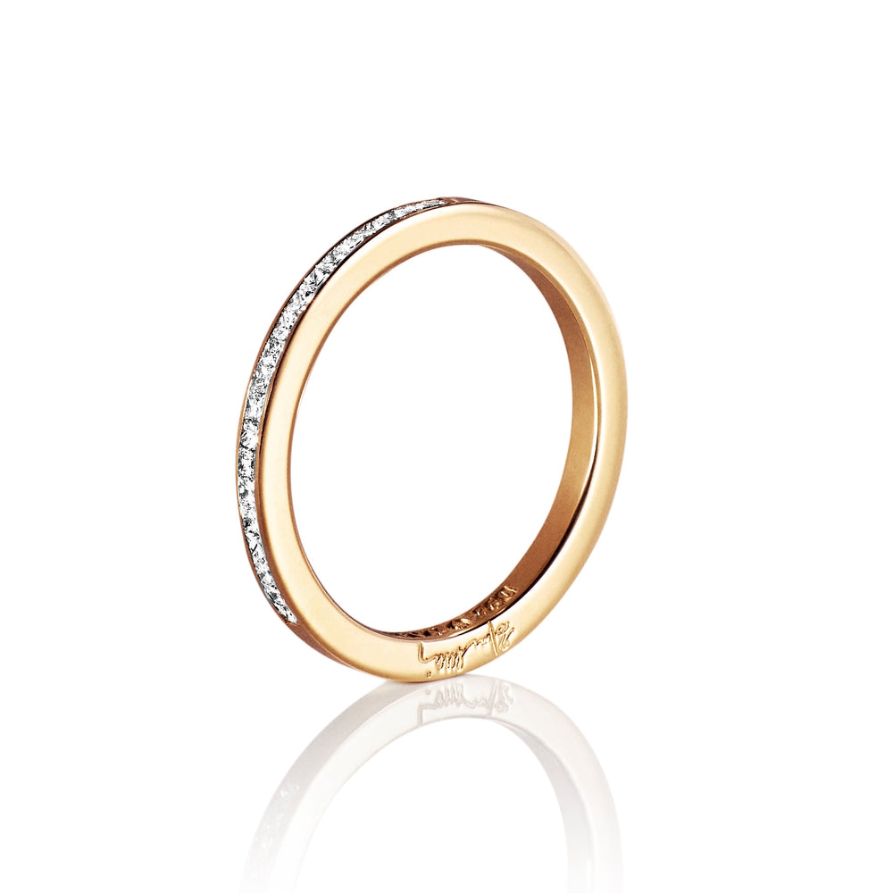 Efva Attling Side Star Ring Gold
