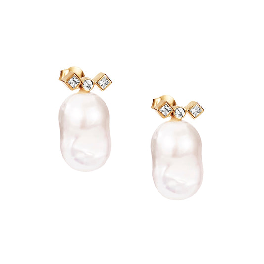 Efva Attling Twinkle & Unique Earrings Gold