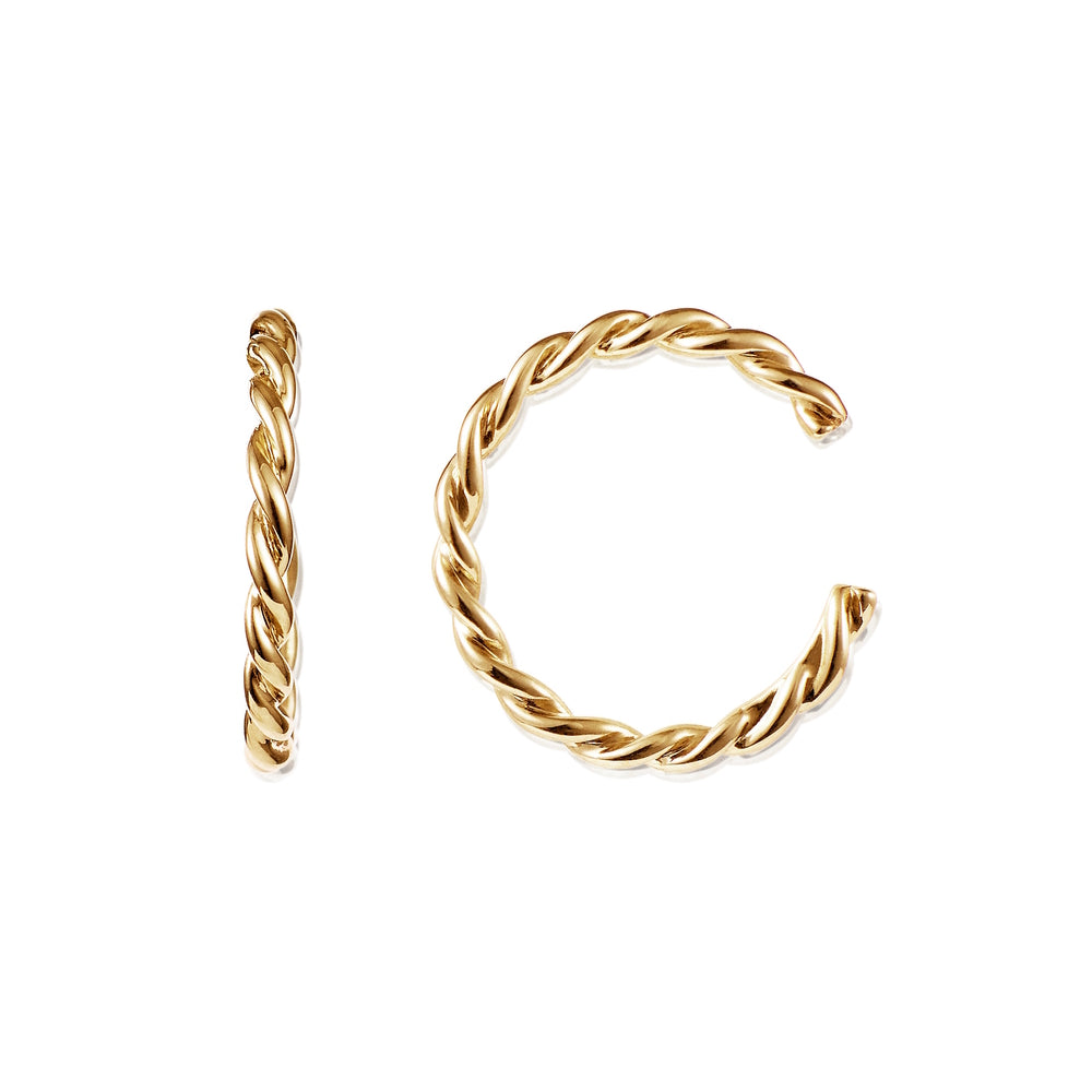 Efva Attling Wrapped Earcuff Gold