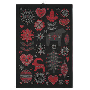 Ekelund Julnatt 90 Tea Towel 48x70cm