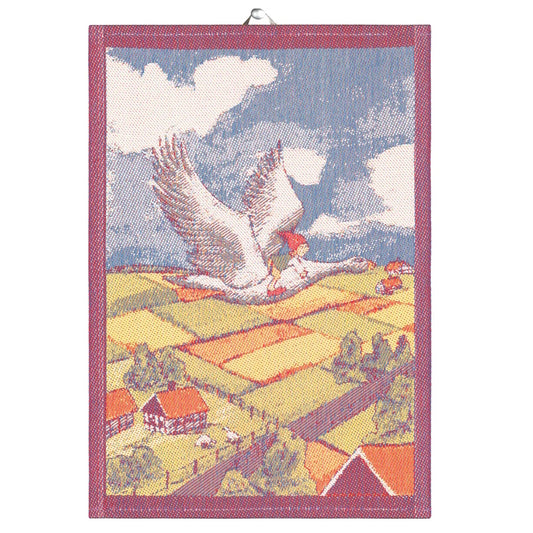 Ekelund Nils Holgersson Tea Towel 35x50