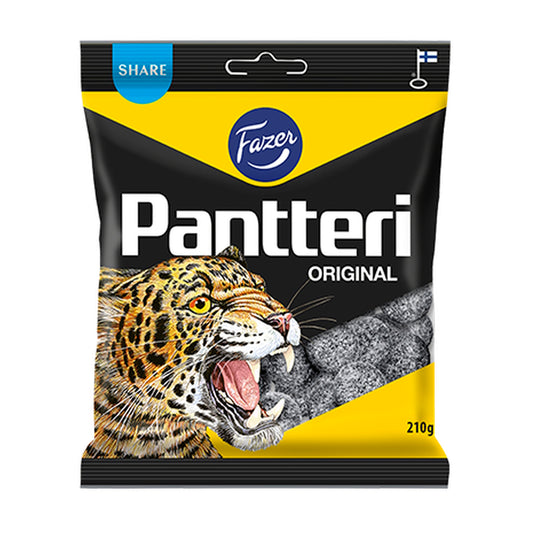 Fazer Pantteri 210g