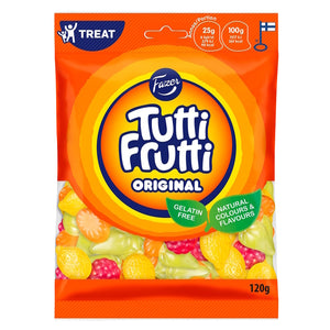 Fazer Tutti Frutti Lollies 120g