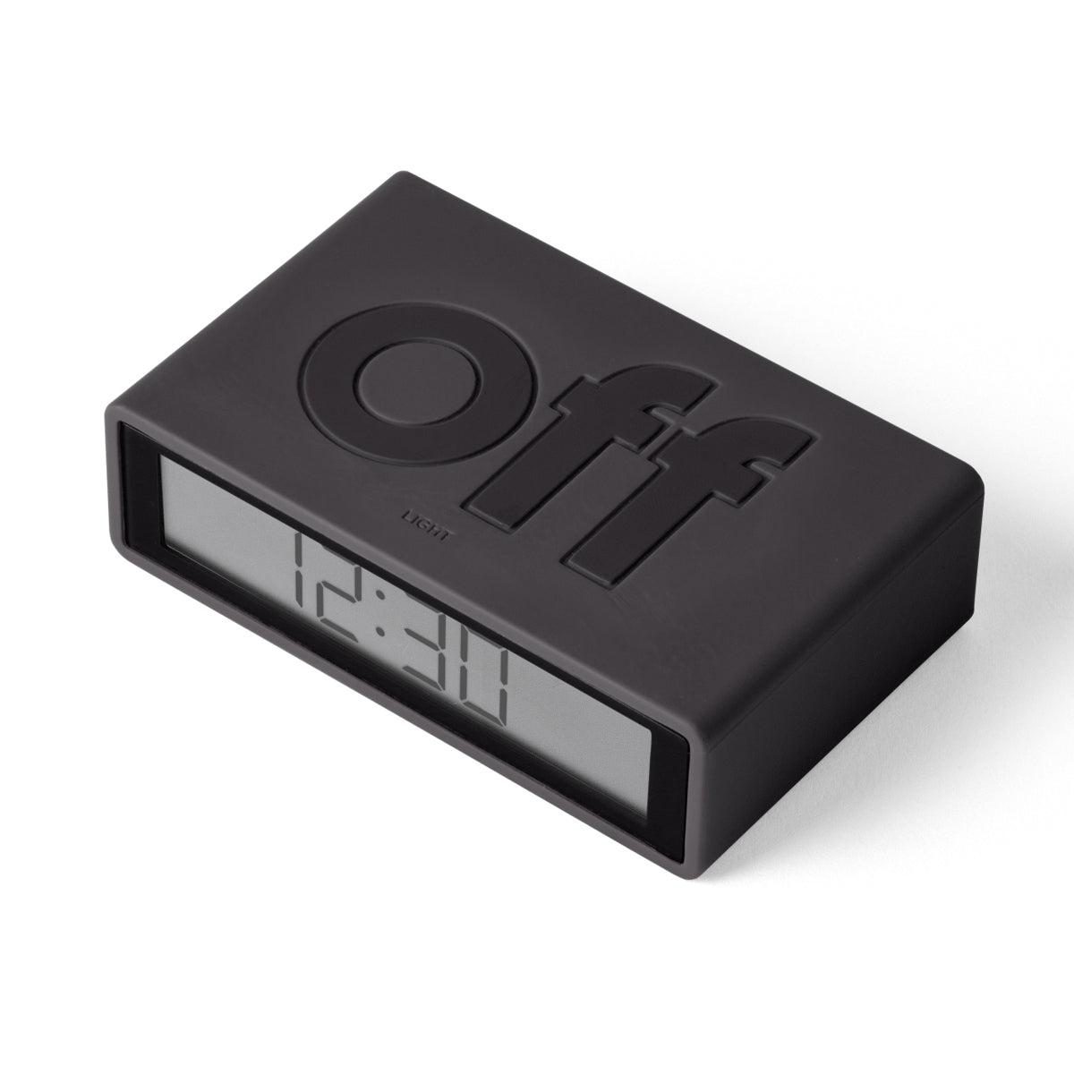 Lexon-flip-travel-clock-dark-grey