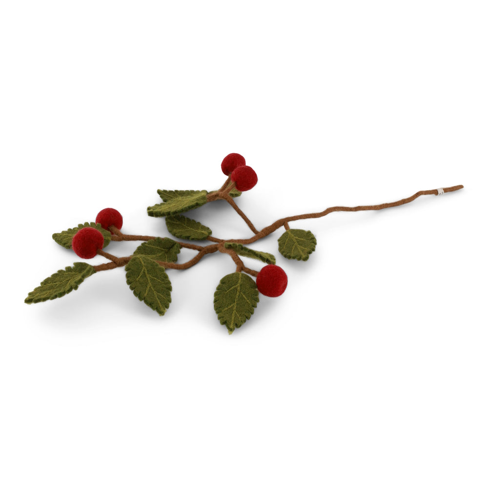 Gry & Sif Branch Dark Red Apples
