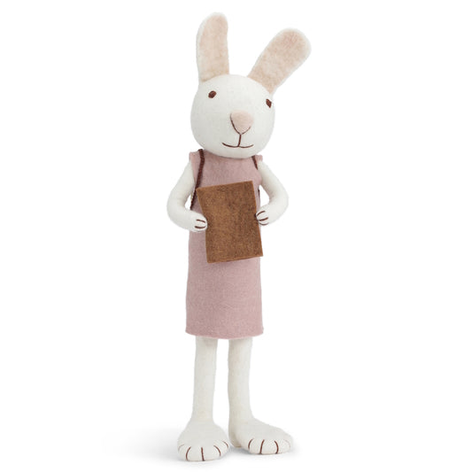 Gry & Sif Bunny XL White dress & book