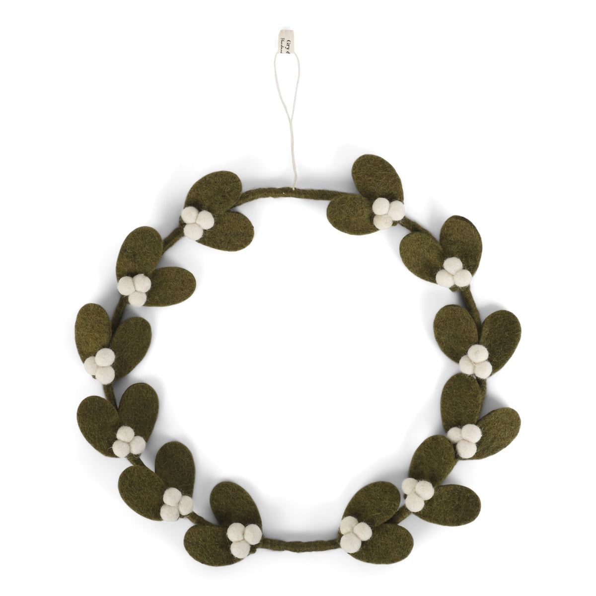 Gry&Sif-mistletoe-wreath-dark-green-big