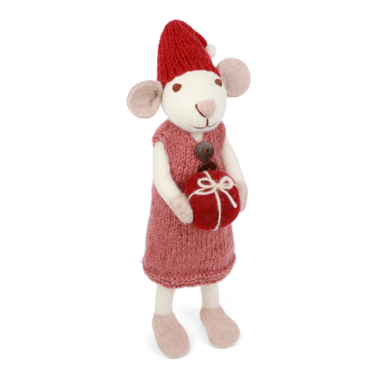 Gry&Sif-mouse-big-white-red-dress-present