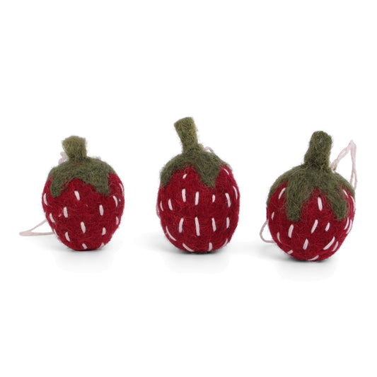 Gry&Sif-strawberries-felted-decoration-3pk