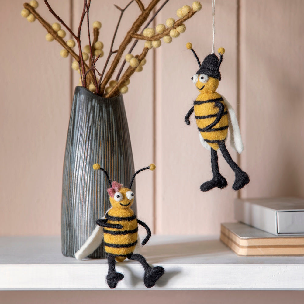 Gry & Sif Bee Girl Small Decoration