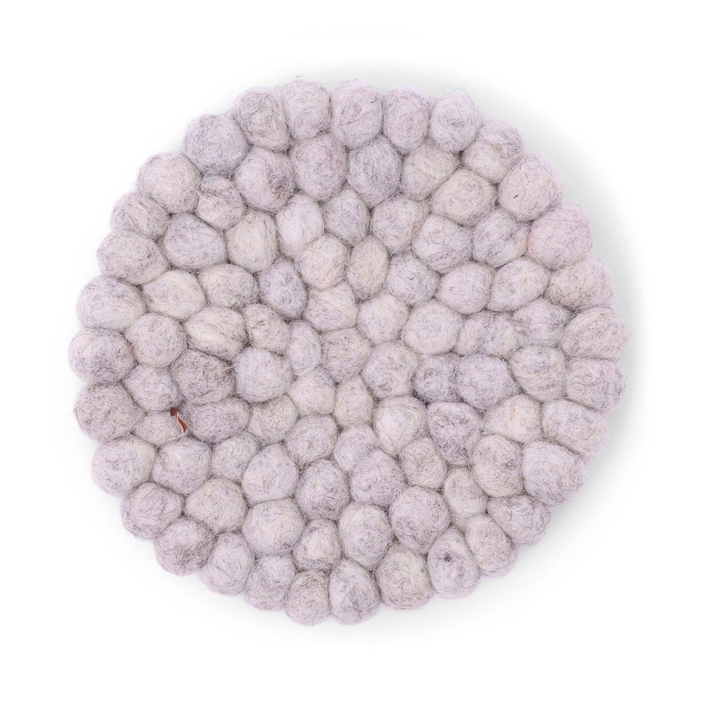 Gry & Sif Coaster Small 2pk light grey