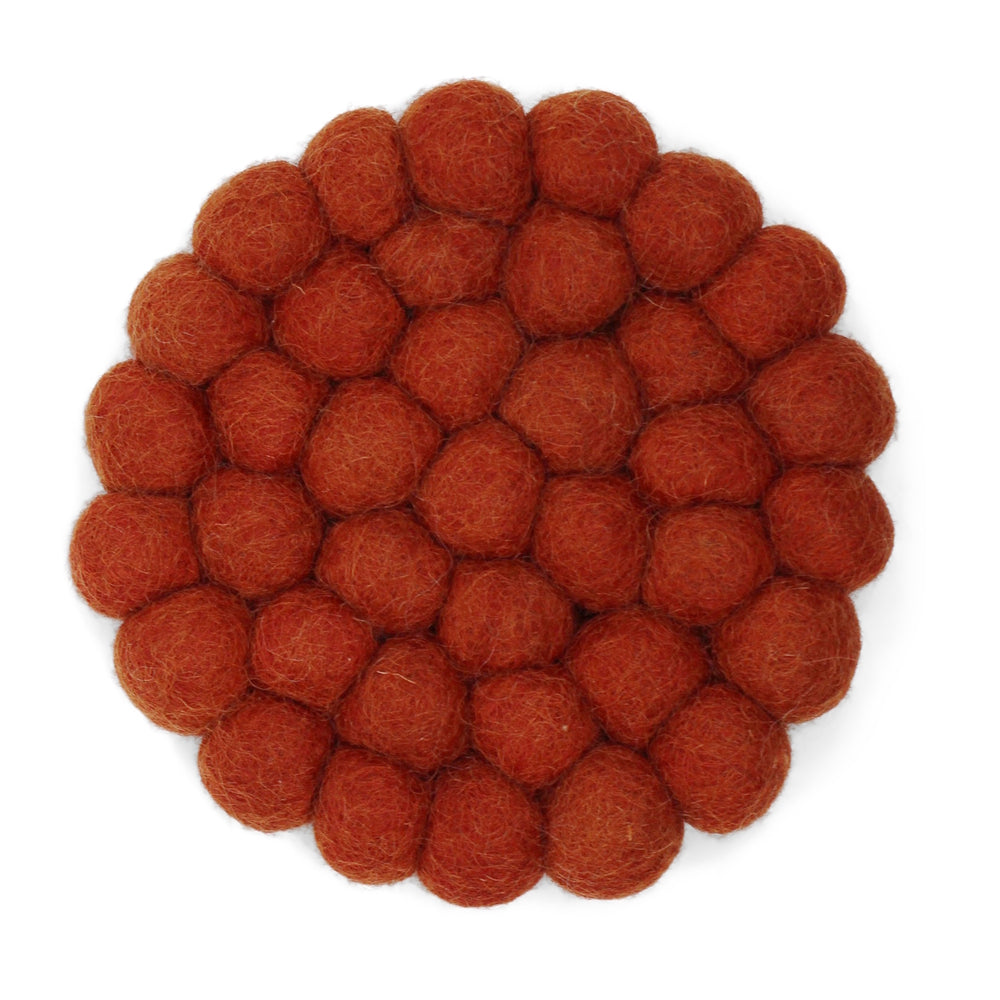 Gry & Sif Coaster Small 2pk rust red