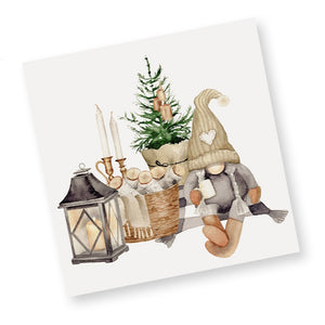 Hemtrevlig Jul Paper Napkins 25x25