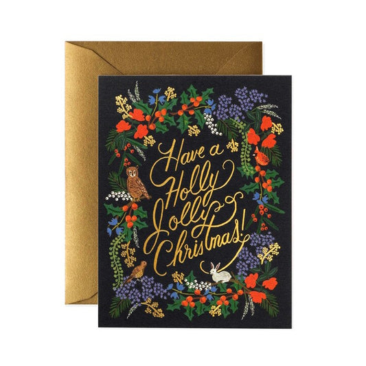 RiflePaperCo-holly-jolly-christmas-card